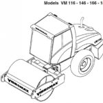 JCB VIBROMAX VM116 VM146 VM166 VM186 Single Drum Roller Service Repair Manual
