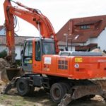 Hitachi ZAXIS 130W 160W 180W 210W Wheeled Excavator operator’s manual