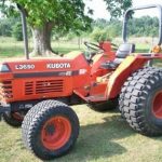Kubota L2650 L2950 L3450 L3650 Tractor Operator manual