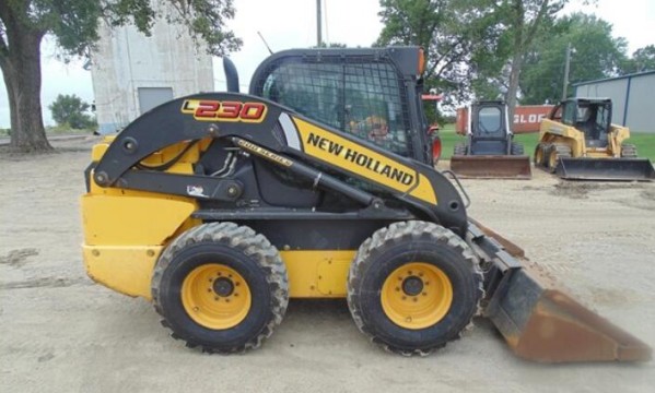 New Holland L230 Tier 4B (final) Skid Steer Loader and C238 Tier 4B