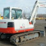 Takeuchi TB175 Hydraulic Excavator Operator manual