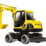 Hyundai R55W-7 Wheel Excavator Service Repair Manual