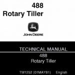 John Deere 488 Rotary Tiller Service Repair Manual (tm1252)
